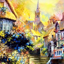 Схема вышивки «у причала»