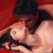 Схема вышивки «Нежные чувства»