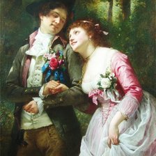 Схема вышивки «серия "пары"»