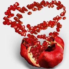 Схема вышивки «Гранат»