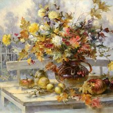 Схема вышивки «Jesienna martwa natura»