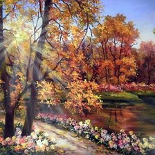 Схема вышивки «Jesien»