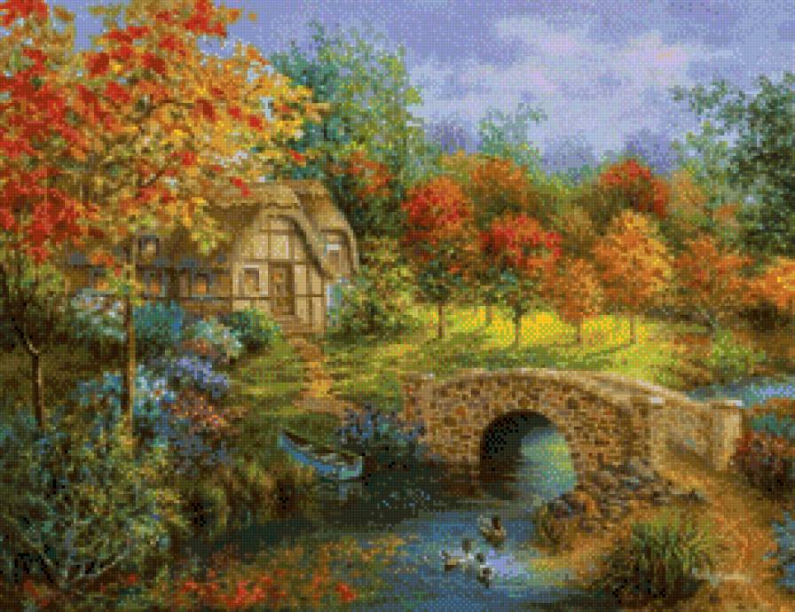 Jesien - jesien, pejzaz - предпросмотр