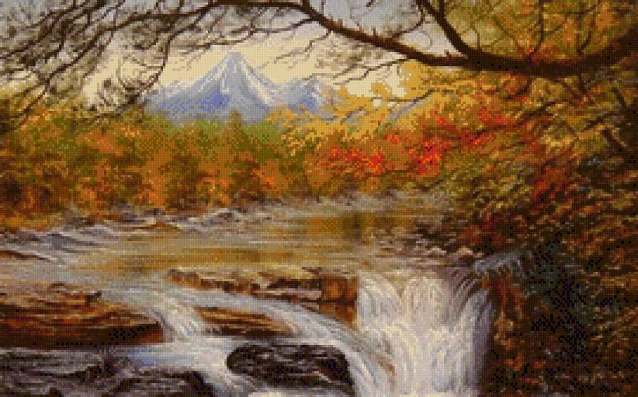 Jesien - jesien, pejzaz, woda - предпросмотр