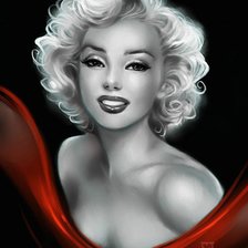 Схема вышивки «Девушка»