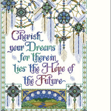 Схема вышивки «Ловушка снов»