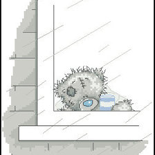 Схема вышивки «Мишка Тедди»