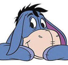 Схема вышивки «ослик»