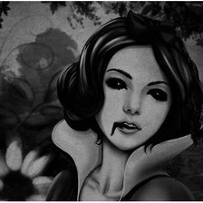 Схема вышивки «Белоснежка»