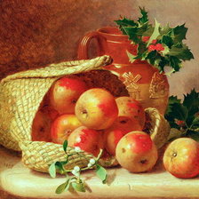 Схема вышивки «яблоки»