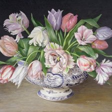 Схема вышивки «букет цветов»