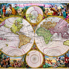 Схема вышивки «карта 5»