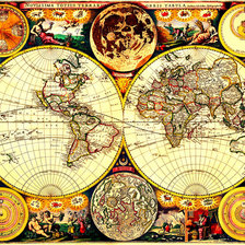 Схема вышивки «карта 8»