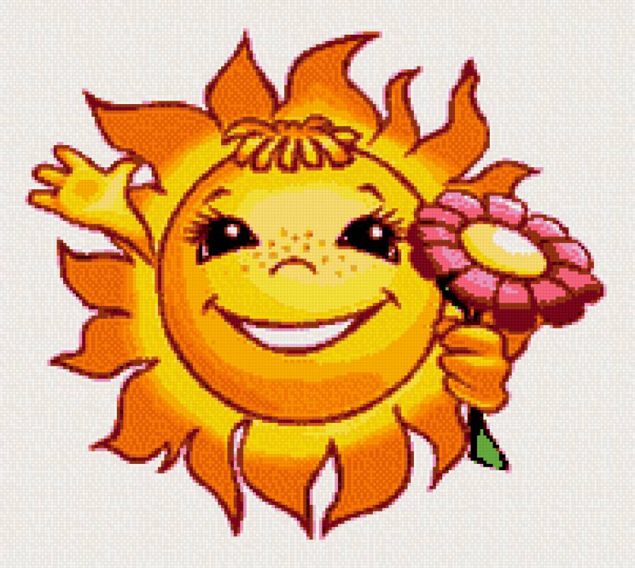 солнышко - сказка детское подушка - предпросмотр