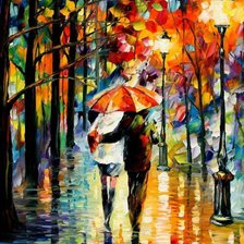 Схема вышивки «осень»