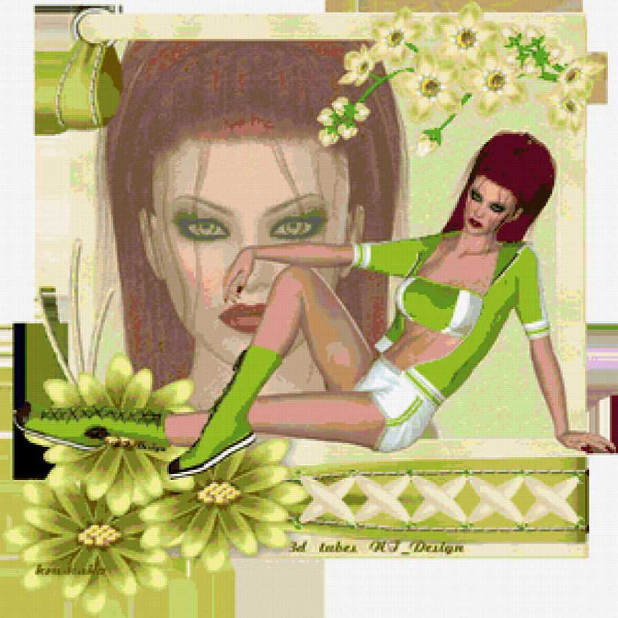 гламур - девушка - предпросмотр