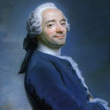 Схема вышивки «Латур, Морис Кантен де Автопортрет»