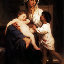 Схема вышивки «Le sommeil (Asleep at last)»