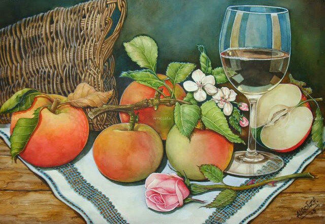 натюрморт - картина цветы - оригинал