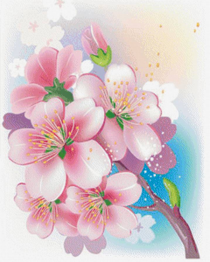 весеннее цветение - предпросмотр