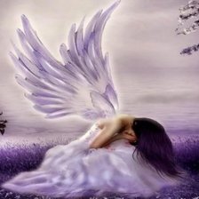 Схема вышивки «Ангел»