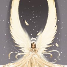 Схема вышивки «Ангел»