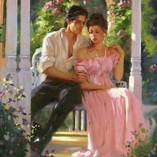 Схема вышивки «В беседке»