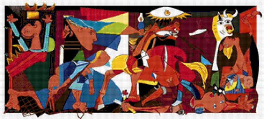 Герника - картина, искусство, пабло пикассо - предпросмотр