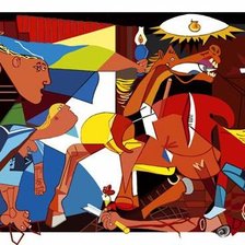 Схема вышивки «Герника»