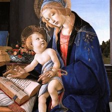 Схема вышивки «Мадонна с младенцем»