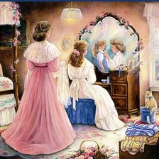 Схема вышивки «воспоминание»