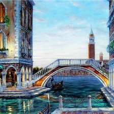 Схема вышивки «Венеция»