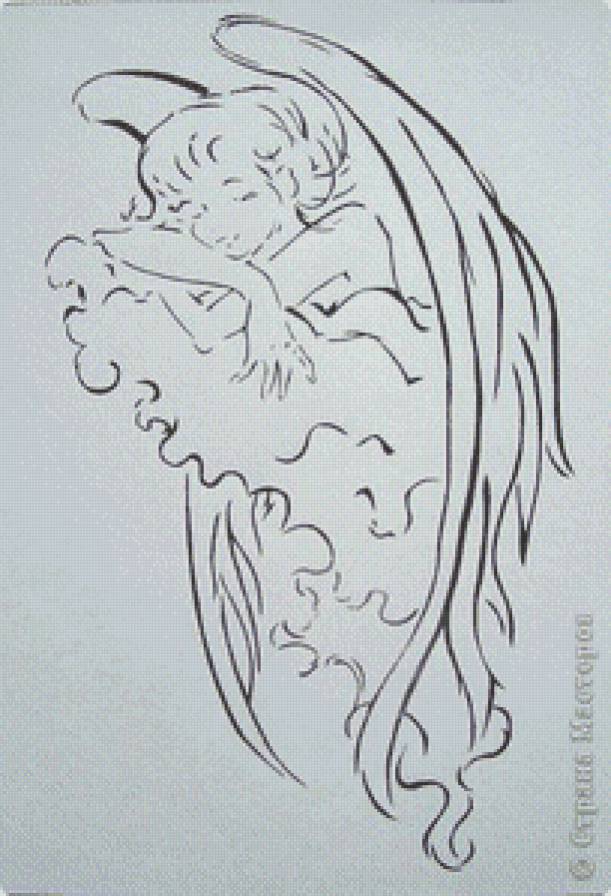 Ангел - девушка, ангел - предпросмотр