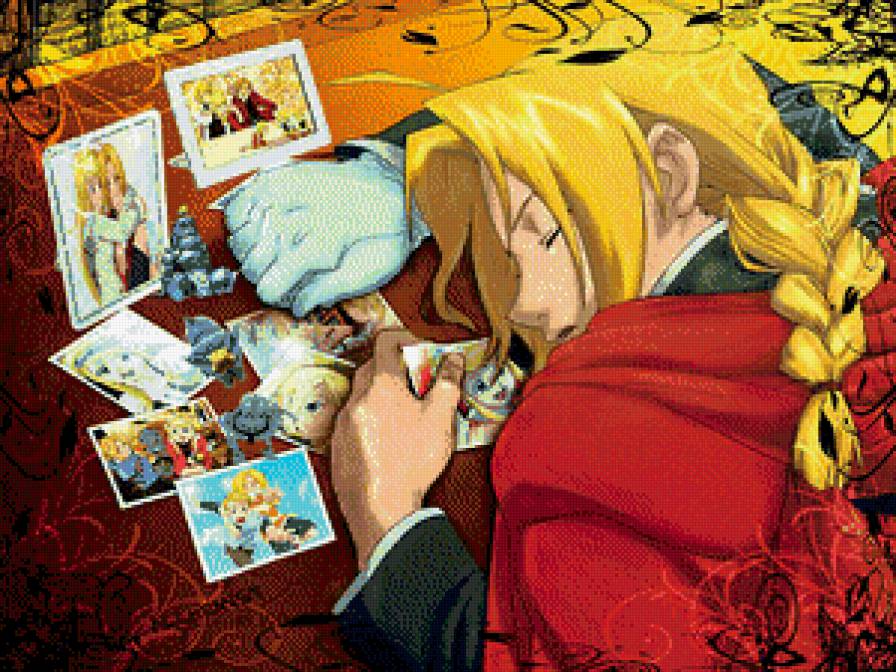 сладкий сон - стальной алхимик, эдвард, аниме - предпросмотр