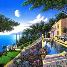 Схема вышивки «Южная ночь»