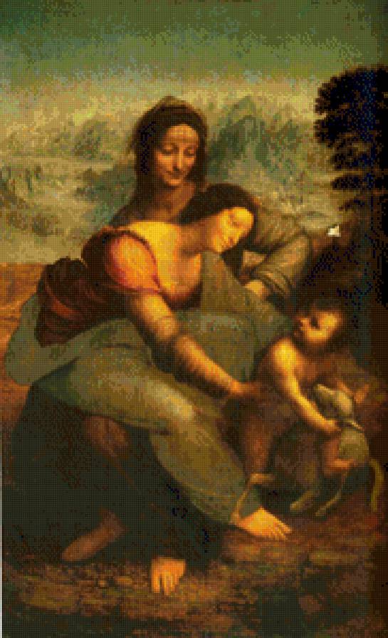 №643824 - искусство, картина, леонардо да винчи - предпросмотр