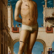 Схема вышивки «Св. Себастьян»