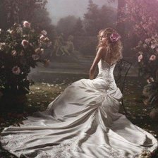 Схема вышивки «В саду»