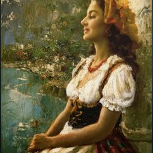 Схема вышивки «мечты девушки»