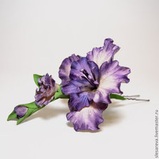 Схема вышивки «гладиолус»