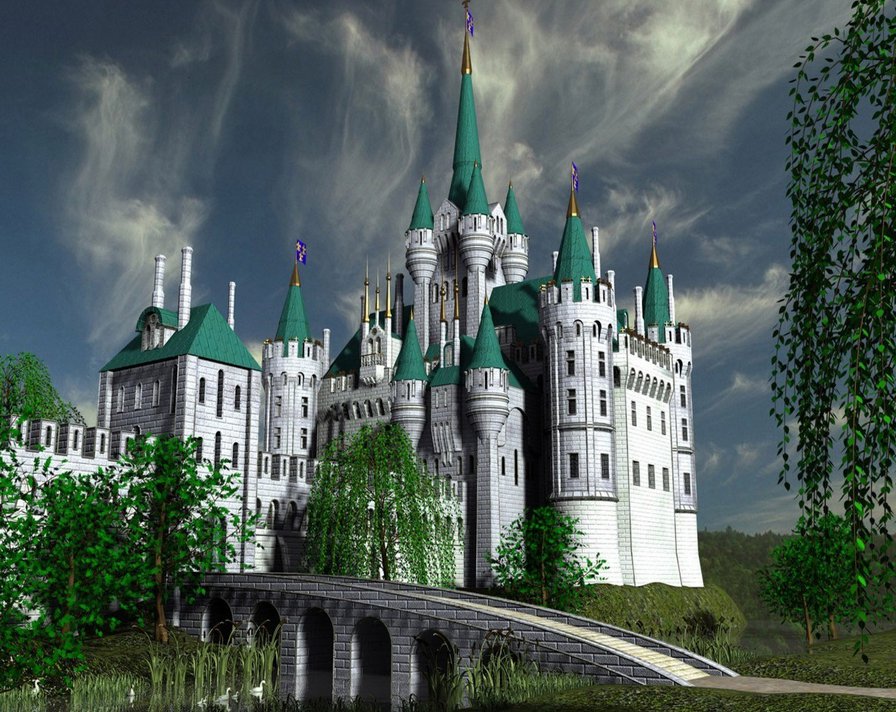 Замок - оригинал