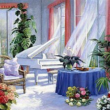 Схема вышивки «Интерьер»