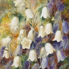 Схема вышивки «Колокольчики»