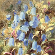 Схема вышивки «Колокольчики»