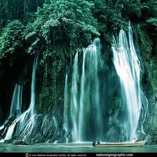 Схема вышивки «Водопад»