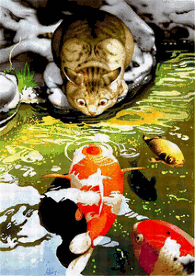 что ты говориш? - рыбы, котики - предпросмотр