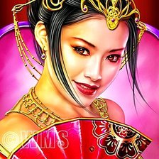 Схема вышивки «Китаянка»