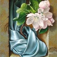 Схема вышивки «триптих цветы 3»