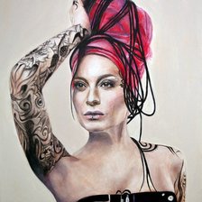 Схема вышивки «Наргиз»