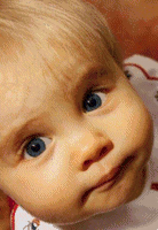 Голубоглазый малыш - красота, дети, мальчик, малыш - предпросмотр